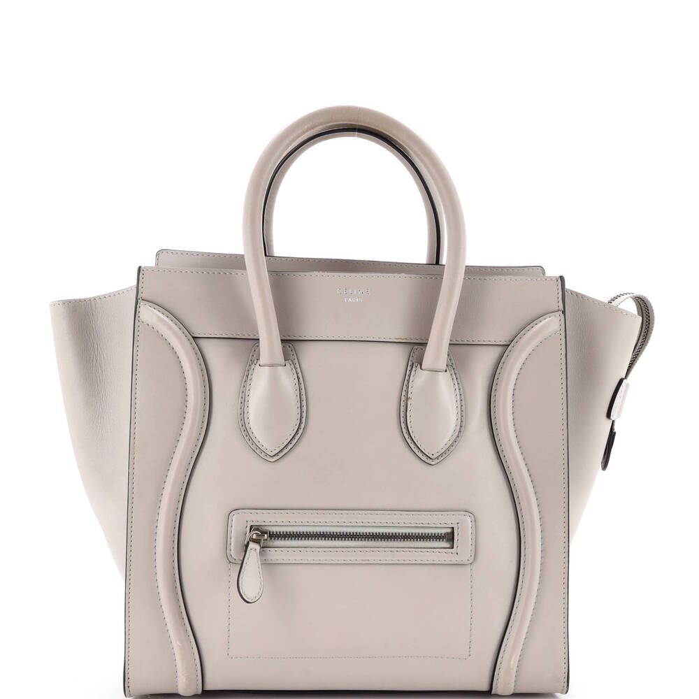Celine Luggage Bag Smooth Leather Mini #236238C12B